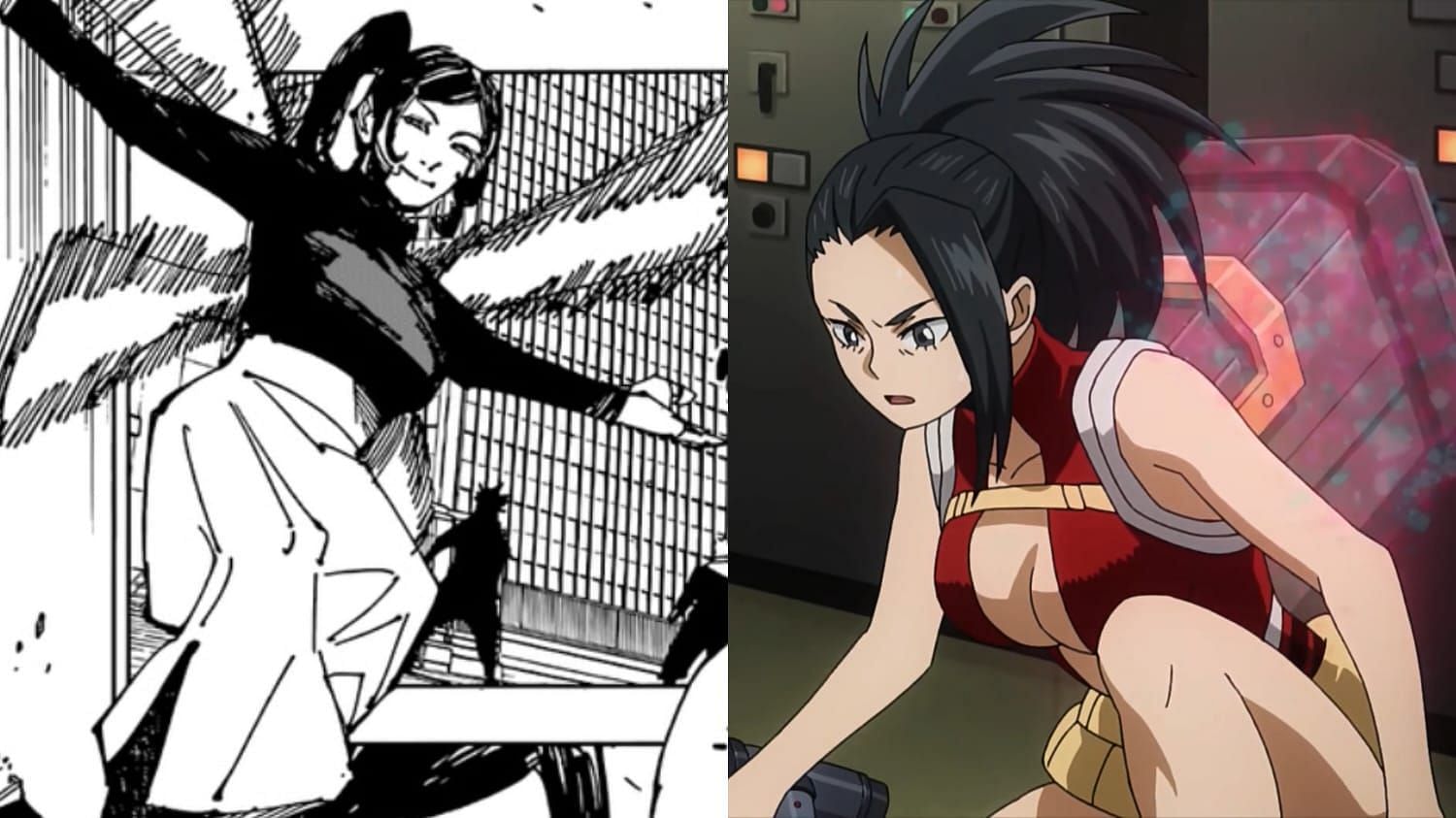 Yorozu & Yaomomo (Image via MAPPA, Studio Bones)